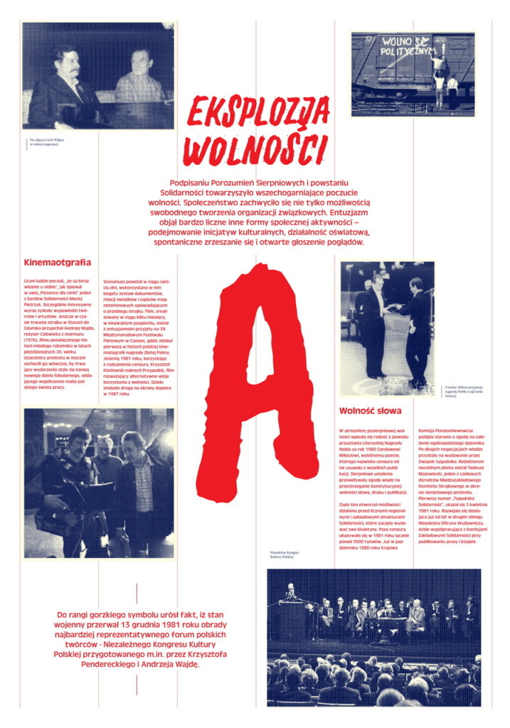 Eksplozja wolności, czyli o projekcie wystawy "Solidarność" 2